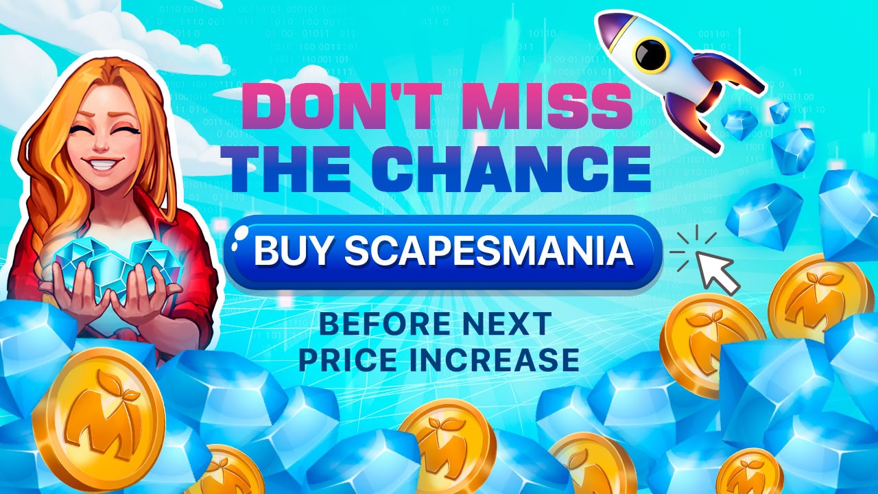 Scapesmania advertising banner