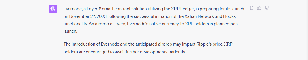 XRP yapay zeka tahmini