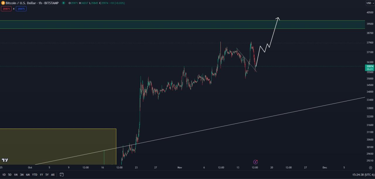 Bitcoin fiyat haraketi