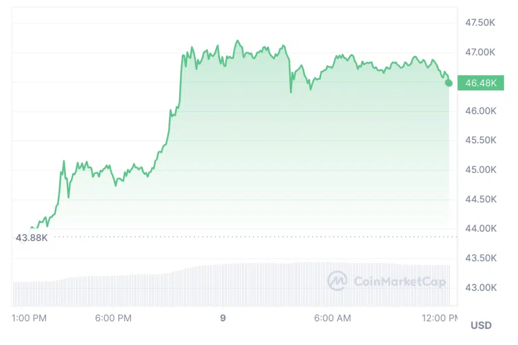 bitcoin fiyatı etf kararı öncesi yükseliyor