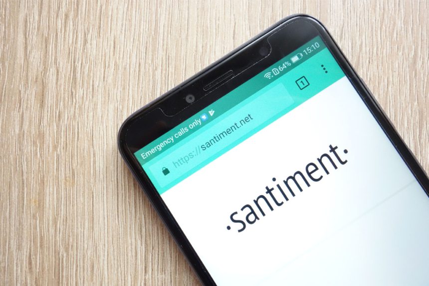 Santiment, yapay zeka ve büyük veri projelerinde en çok büyüyen projeyi açıkladı