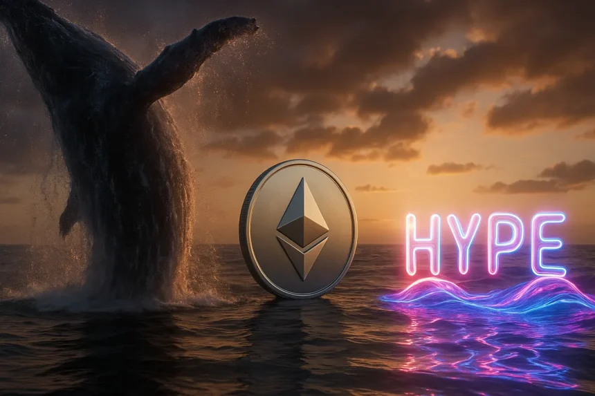 Balinadan 18,8 milyon dolarlık Ethereum ve HYPE hamlesi: neler oldu?