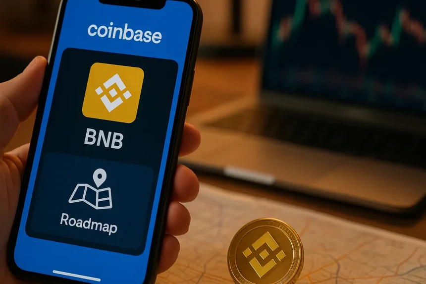 Listeleme ücreti tartışması alevlenmişken Coinbase, Binance Coin’i (BNB) listeleme yol haritasına ekledi