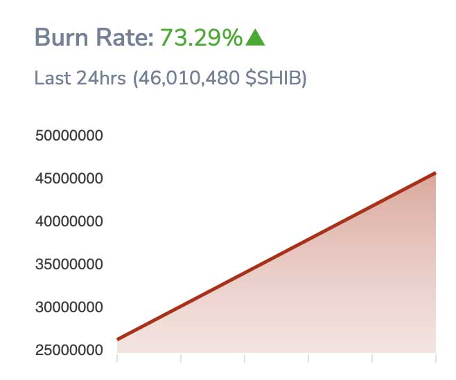 Increase in Shiba Inu meme coin burn rate